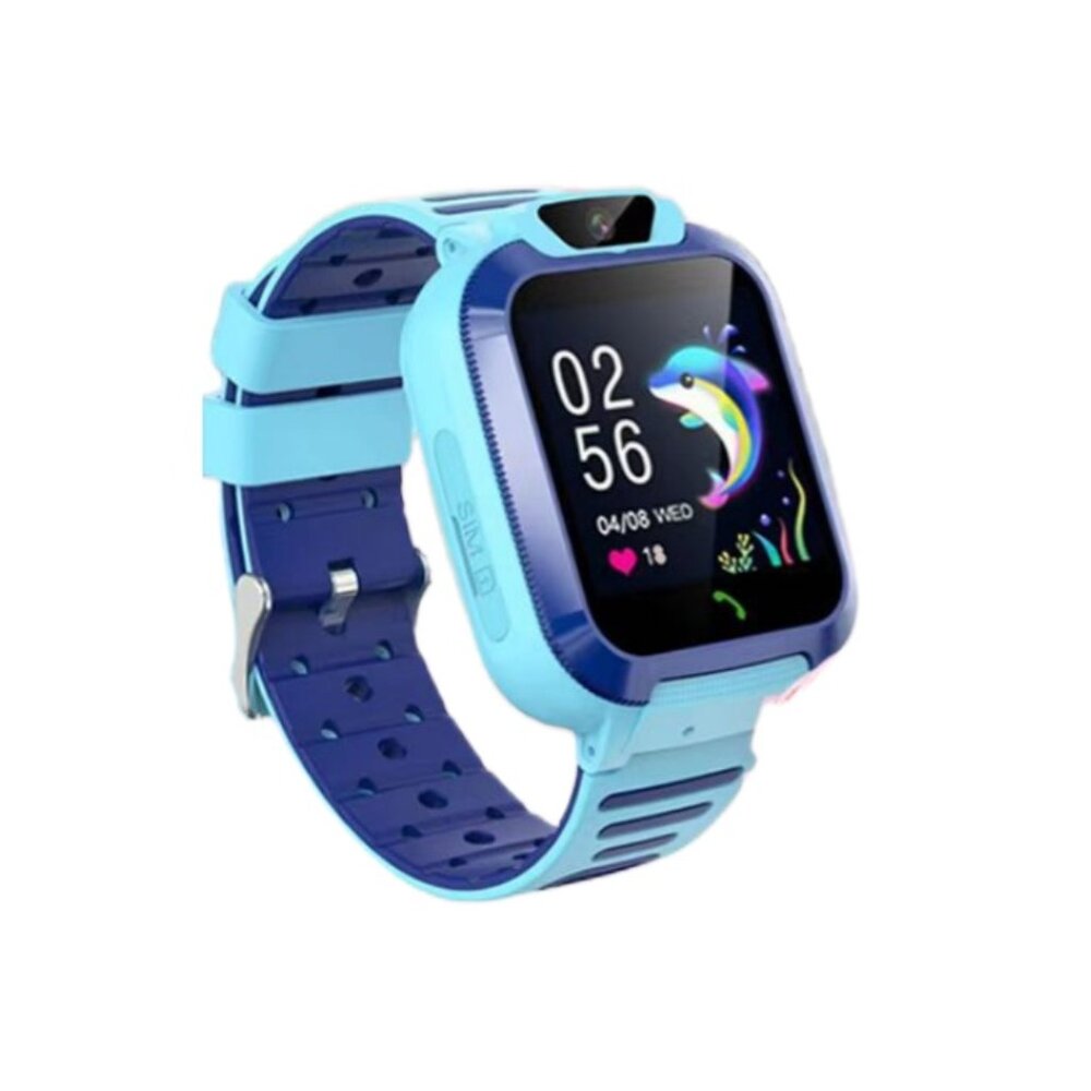 Share 4G Kids Smart Watch Camera SIM GSM SOS Call Phone Game Watches,Blue